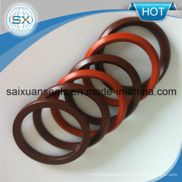 High Quality V Shape Viton and PTFE Fabric Combined Seal Ring
